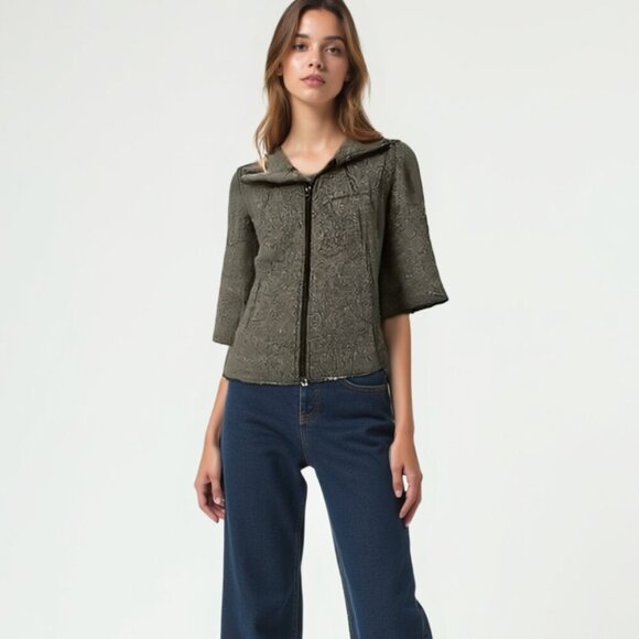 💕 Lululemon cropped Brown Jacket 6 - Picture 1 of 9
